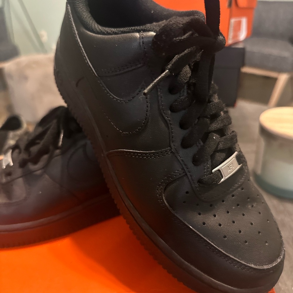 Nike Black Air Force Good used condition Men US 8